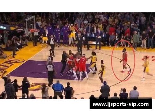 NBA群架现场曝光！球员间激烈冲突引发赛场风波